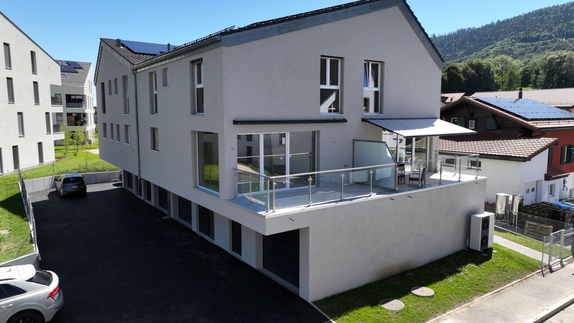Appartement de 4,5 pièces avec jardin, cadre paisible