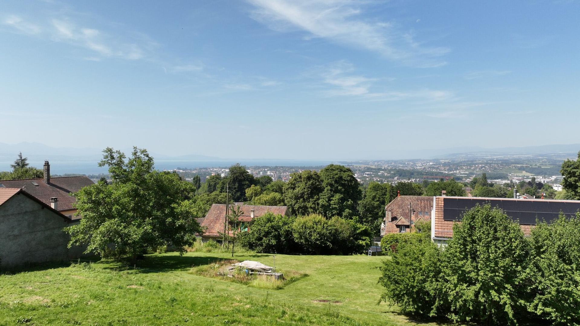 Dernière villa individuelle disponible à Jouxtens-Mézery – Vue lac