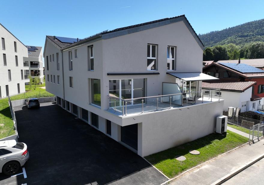 Appartement de 4,5 pièces avec jardin, cadre paisible