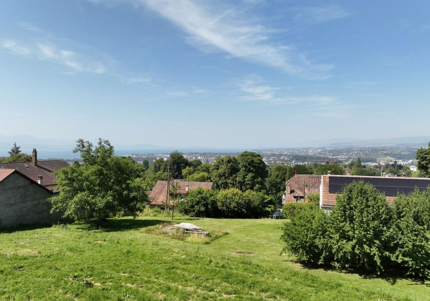 Dernière villa individuelle disponible à Jouxtens-Mézery – Vue lac