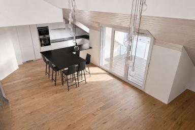 Séjour en double hauteur, 3 chambres de 17 à 18 m² et loft de 51 m² image
