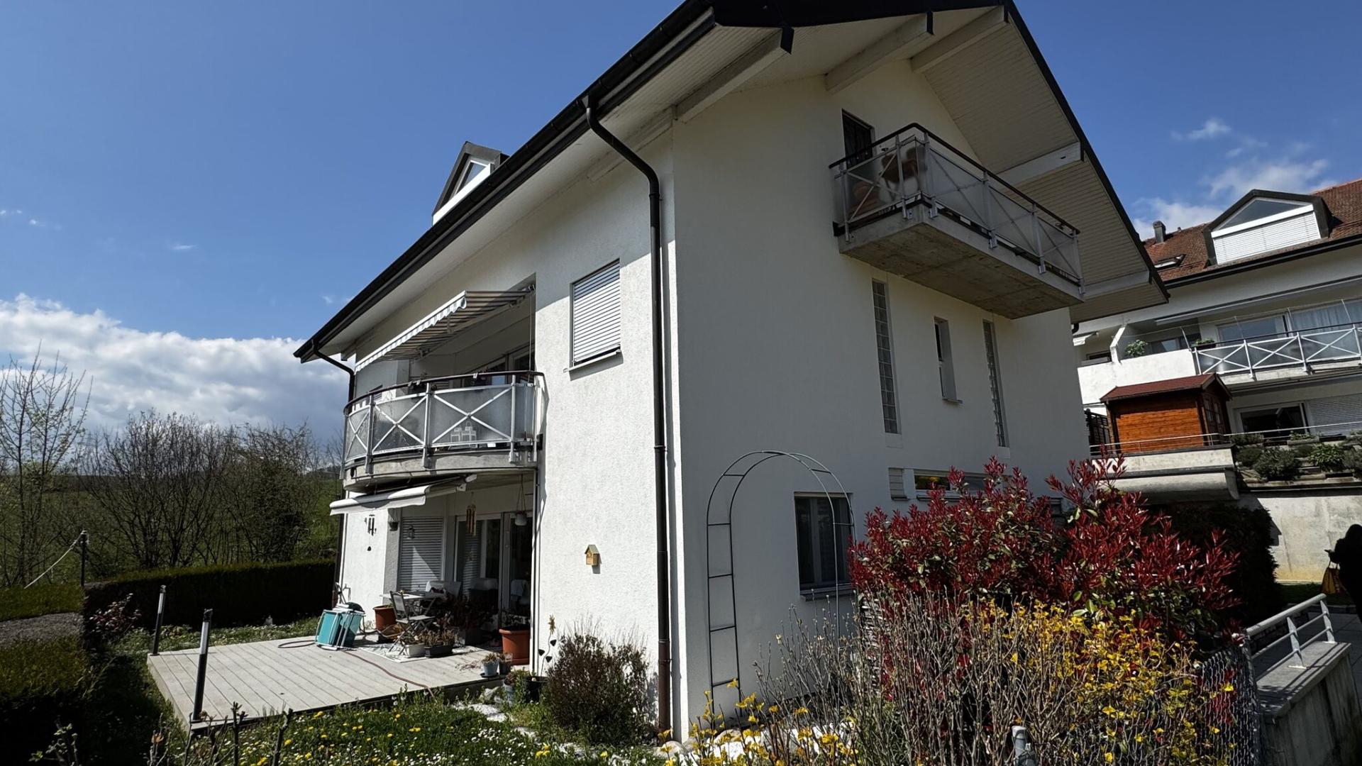 Opportunité d’investissement : 4.5 pièces au calme, Combles