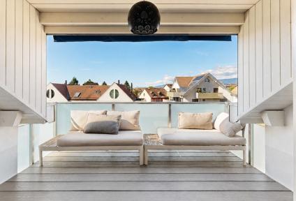 Double-height living room, 3 bedrooms of 17-18 m², 51 m² loft