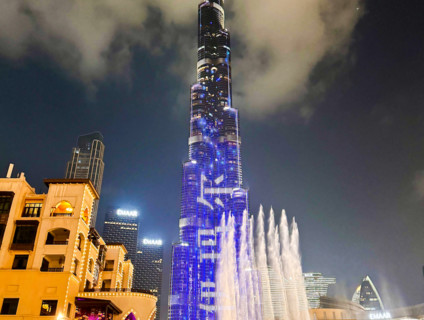 Les Fontaine de la Burj Khalifa : Un Spectacle Aquatique Envoutant